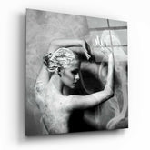 Smoke Dancing Glass Wall Art.